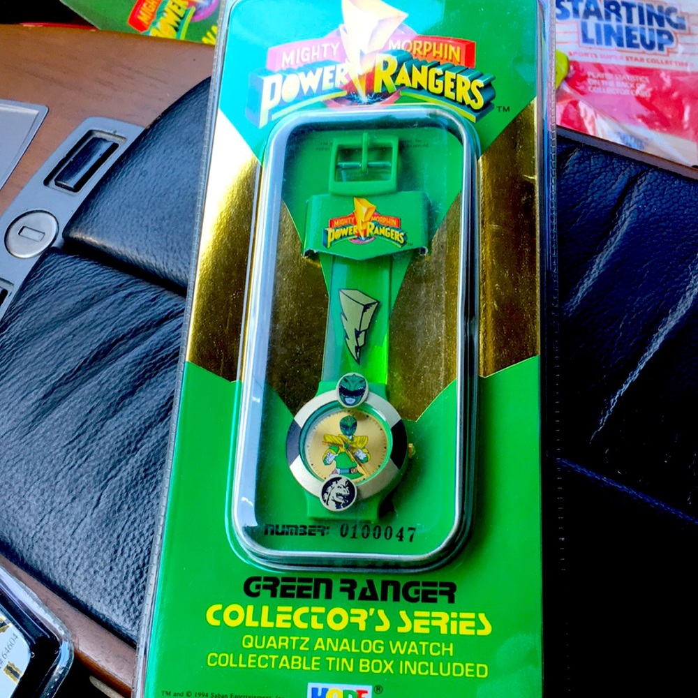 1994 Mighty Morphin Power Rangers Green Watch